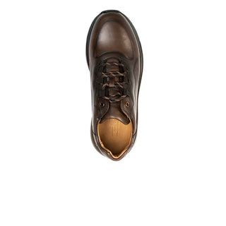 Men’s brown Genuine Leather Sports Shoes 3K1SA14733