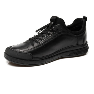 Men’s Black Genuine Leather Casual Shoes 3K1TA14970