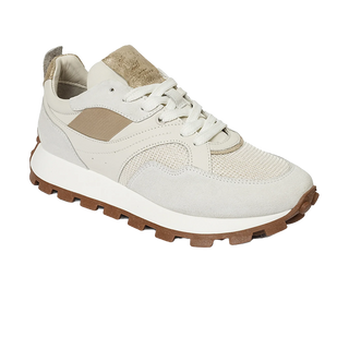 Women’s White Genuine Leather Sports Shoes 4Y2SA33281