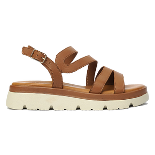 Women’s Tan Genuine Leather Sandals 4Y2FS59030