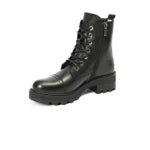 Women’s Black Genuine Leather Boots 3K2UB57802