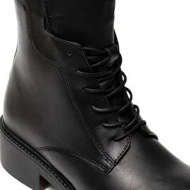 Women’s Black Genuine Leather Boots 3K2TB30960