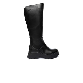 Women’s Black Genuine Leather Boots 3K2UC32963