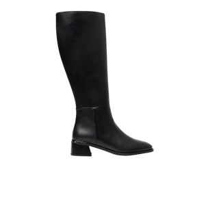 Women’s Black Genuine Leather Boots 3K2TC31830