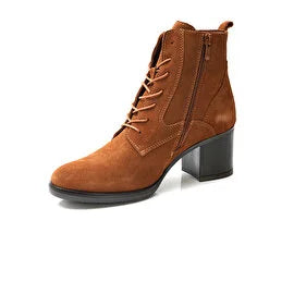 Women’s Tan Genuine Leather Boots 3K2UB32030