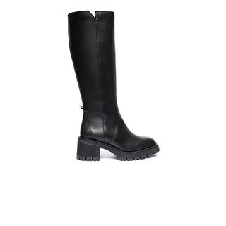 Women’s Black Genuine Leather Boots 3K2UC32872