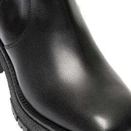 Women’s Black Genuine Leather Boots 3K2UC32872