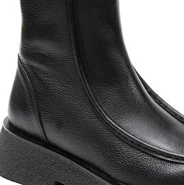 Women’s Ecru Genuine Leather Boots 3K2UB32740