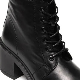 Women’s Black Genuine Leather Boots 3K2UB72166