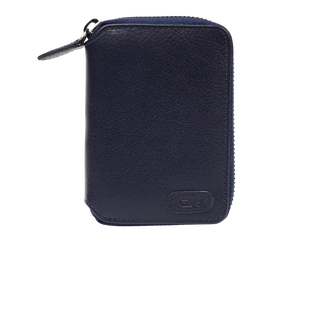 Dark Blue, Ginger, and Black Wallet 3K1CW68659